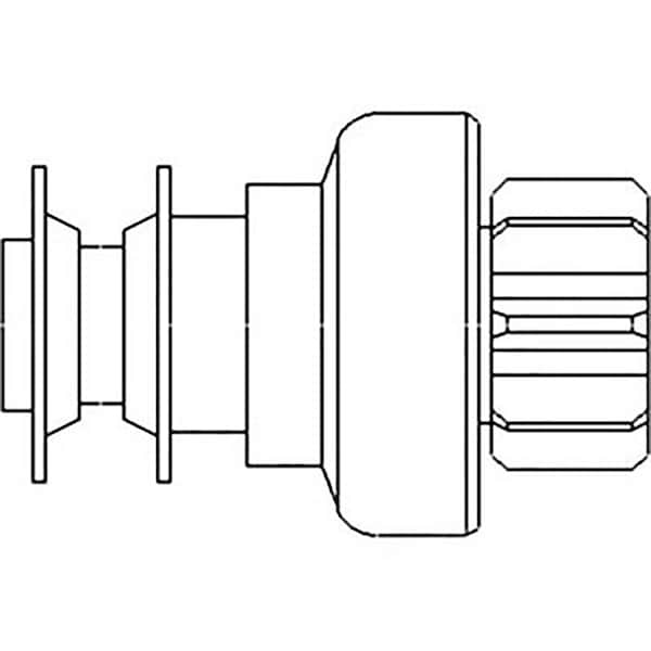 Aftermarket Fits Ford / Fits New Holland Tractor Starter Drive 550 555 555A 555B E2NN11350BA - main